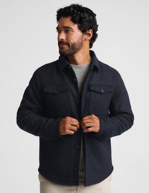Day to Night Wool Men's Shirt Jacket