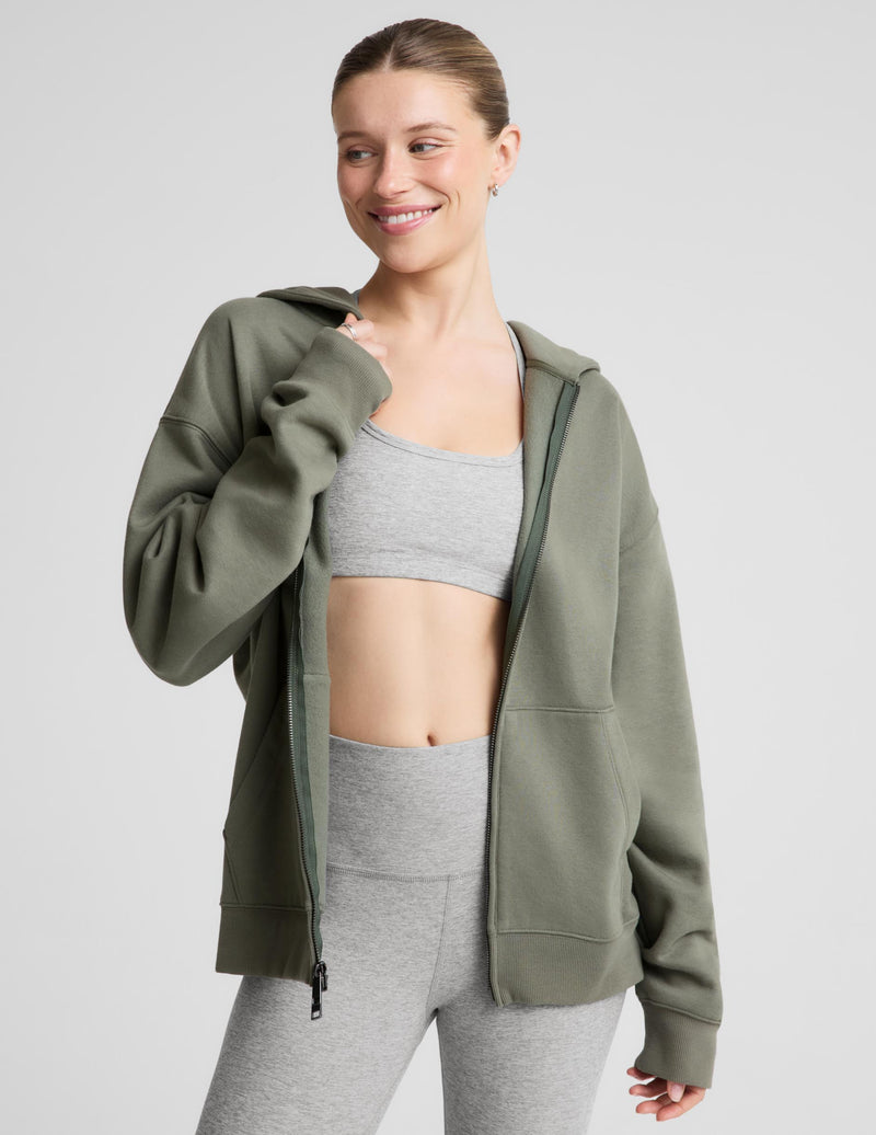 LuxeFleece™ Unisex Full Zip Hoodie
