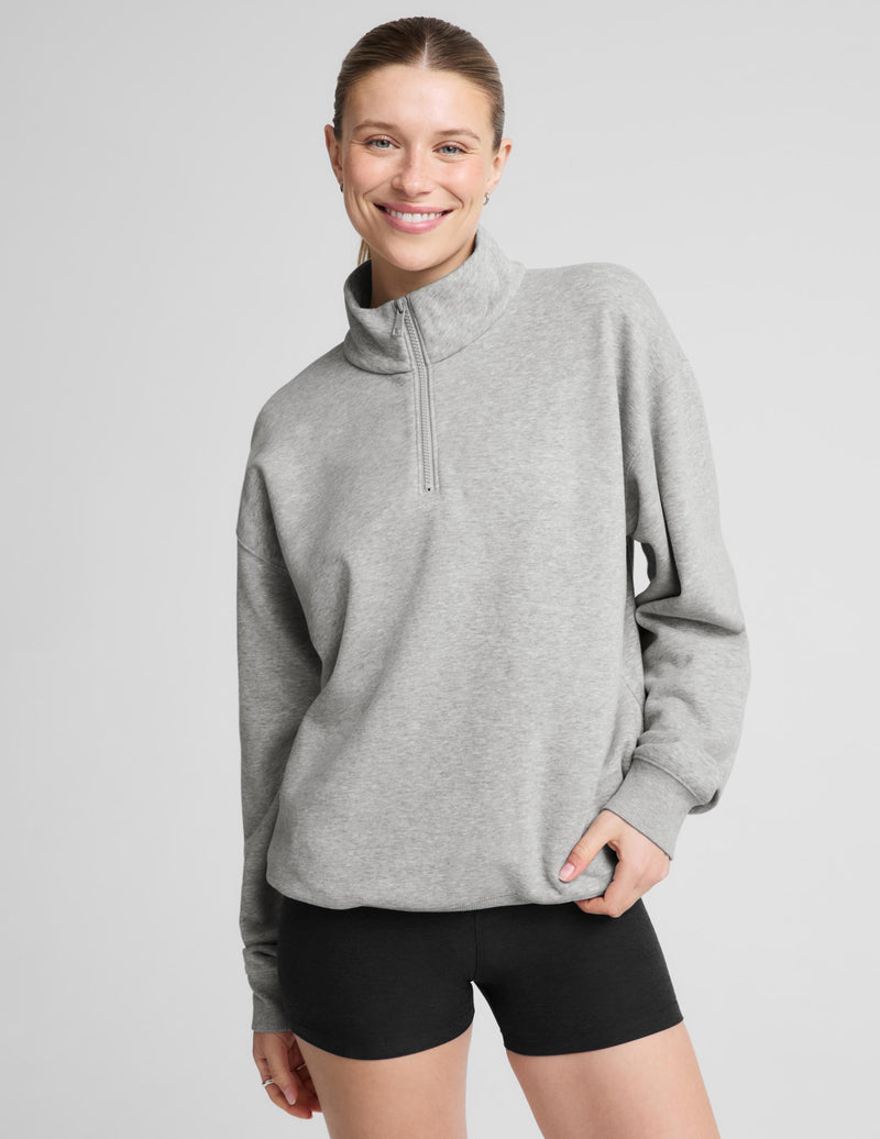 LuxeFleece™ Unisex Half Zip Pullover