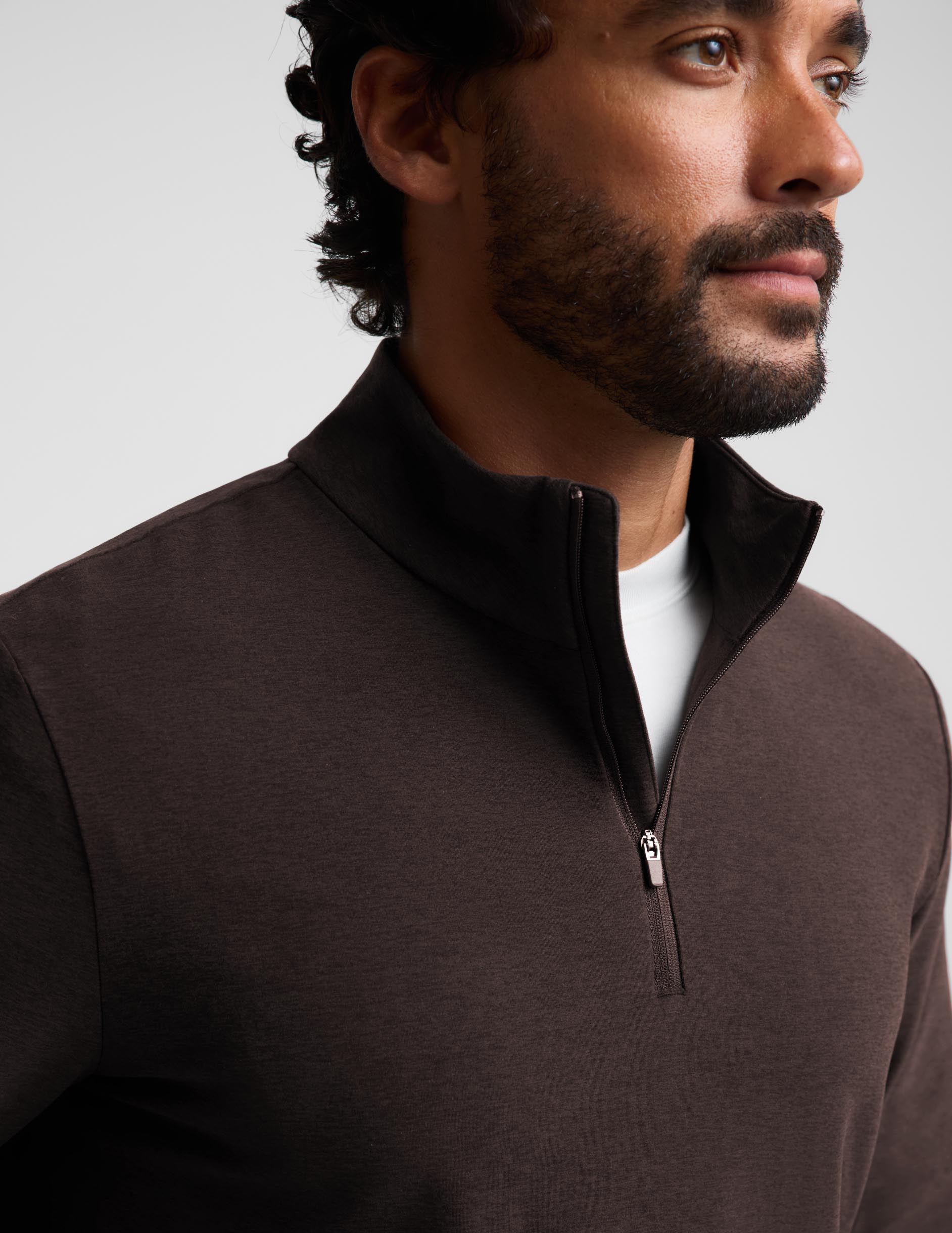 Spacedye Terrain Men's Quarter Zip Pullover | Beyond Yoga