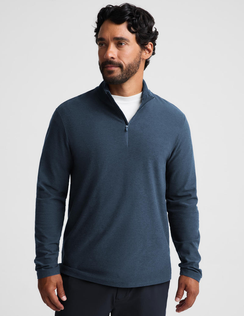 Spacedye™ Terrain Men's Quarter Zip Pullover
