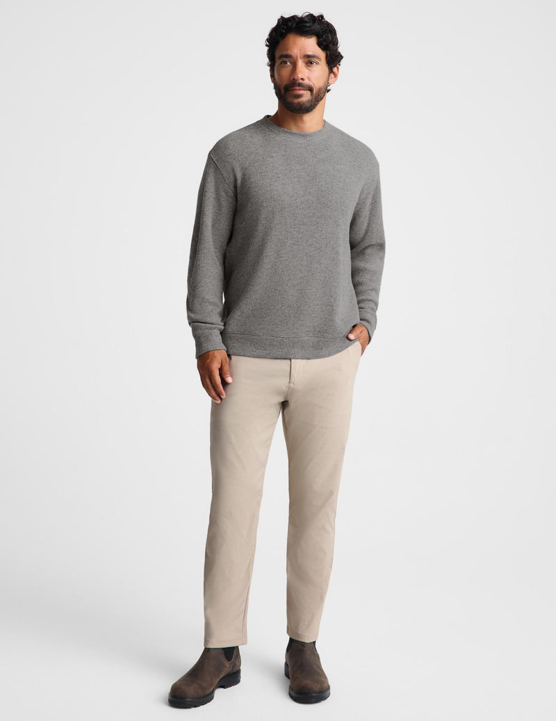 Rest Day Men's Waffle Crewneck
