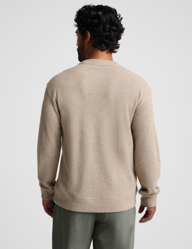 Rest Day Men's Waffle Crewneck
