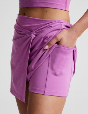 Midweight Spacedye Overlap Skirt