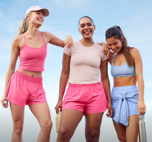 Beyond Yoga storefront imagery, brand website preview image