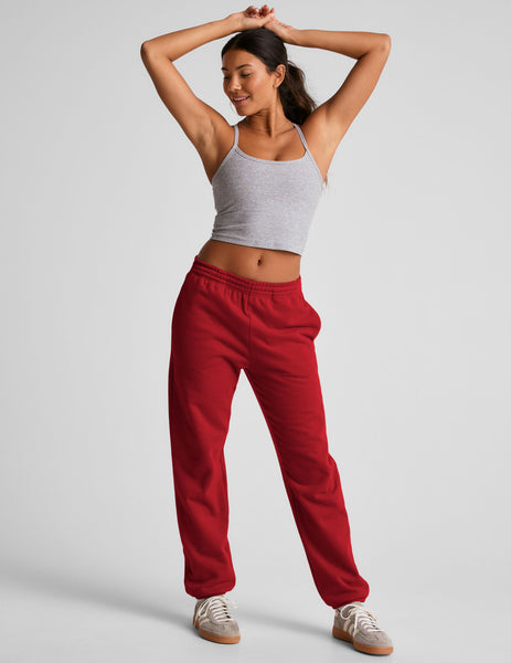 ◆BADBLOOD◆ Beyond Soft Jogger Red w-pts24-074 BAD BLOOD Billy 2 Way Curved Jogger Trousers - Red – SeoulSeoul