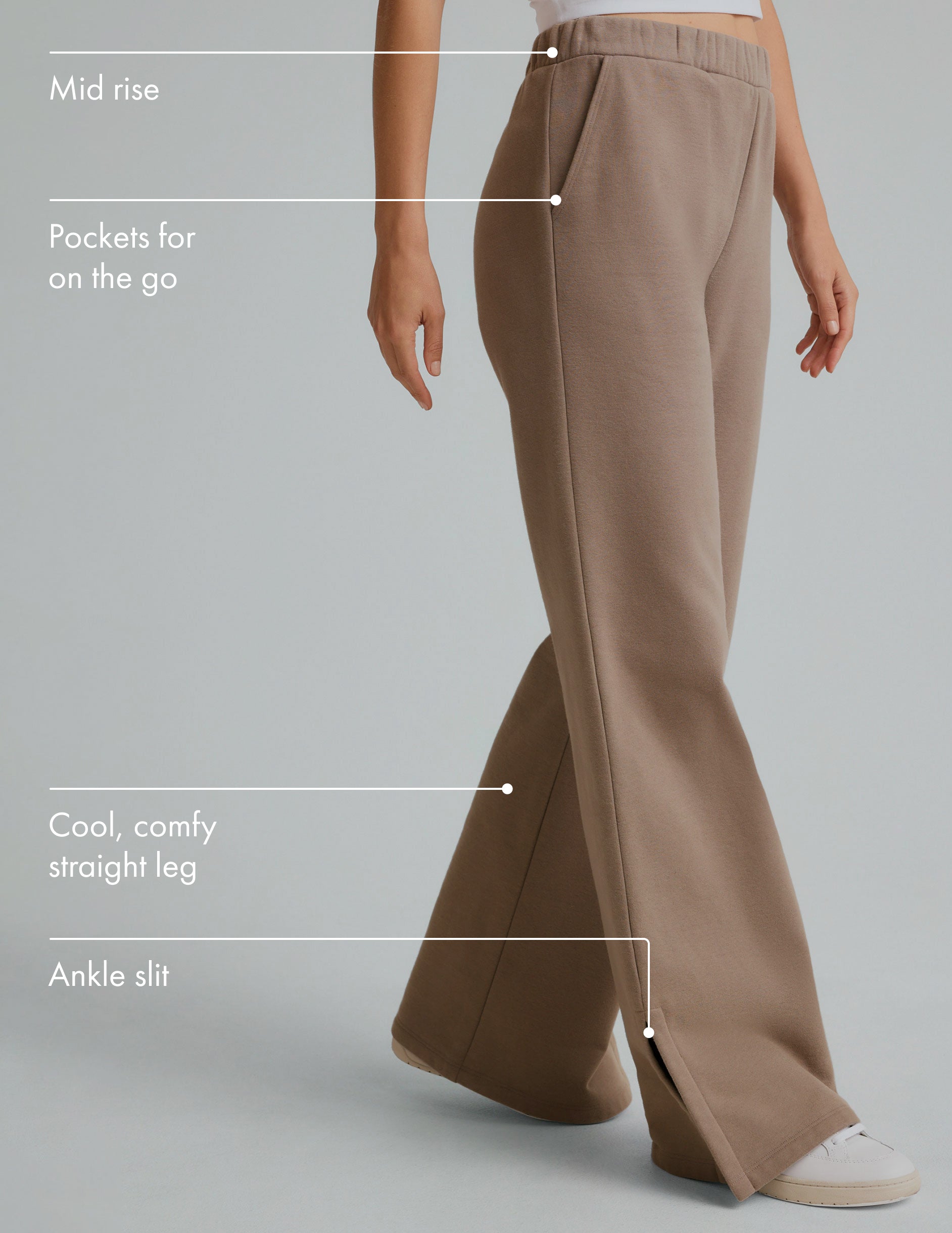 LuxeFleece Wide Leg Pant