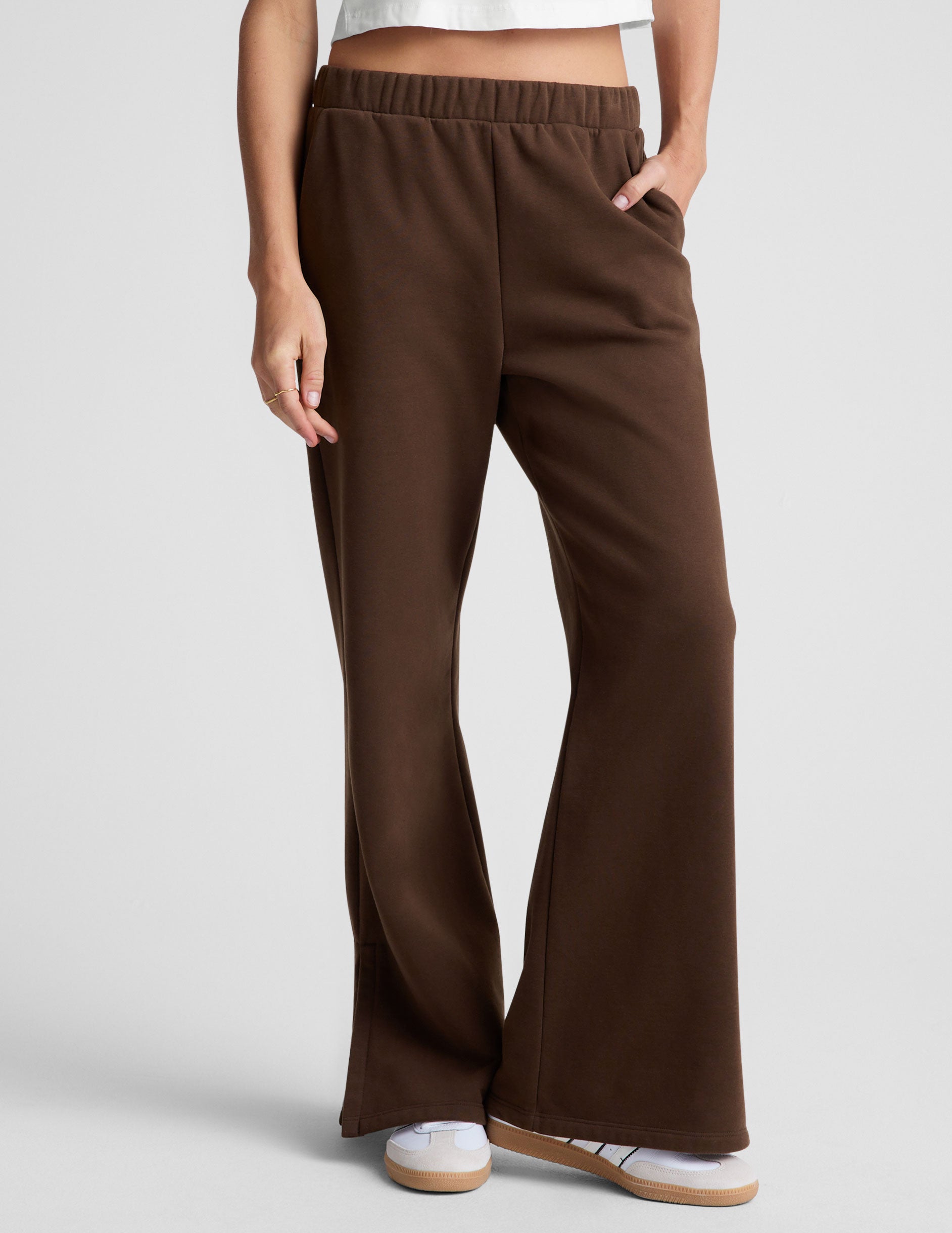 LuxeFleece Wide Leg Pant