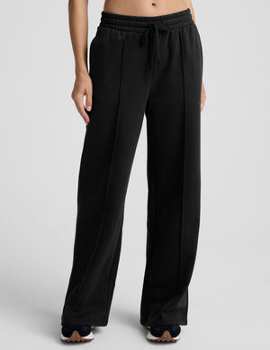 LuxeFleece Pintuck Wide Leg Pant