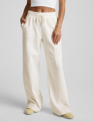 LuxeFleece Pintuck Wide Leg Pant