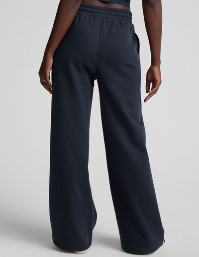 LuxeFleece™ Pintuck Wide Leg Pant