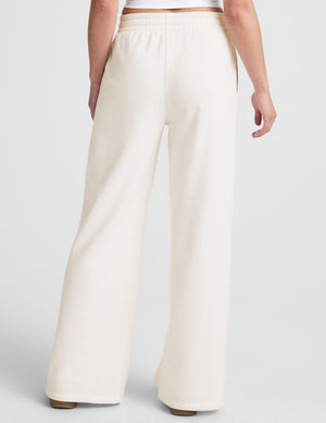 LuxeFleece Side Slit Wide Leg Pant