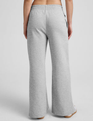 LuxeFleece Side Slit Wide Leg Pant