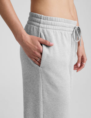 LuxeFleece Side Slit Wide Leg Pant