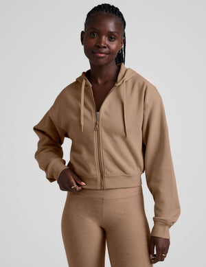 LuxeFleece Zip Up Hoodie