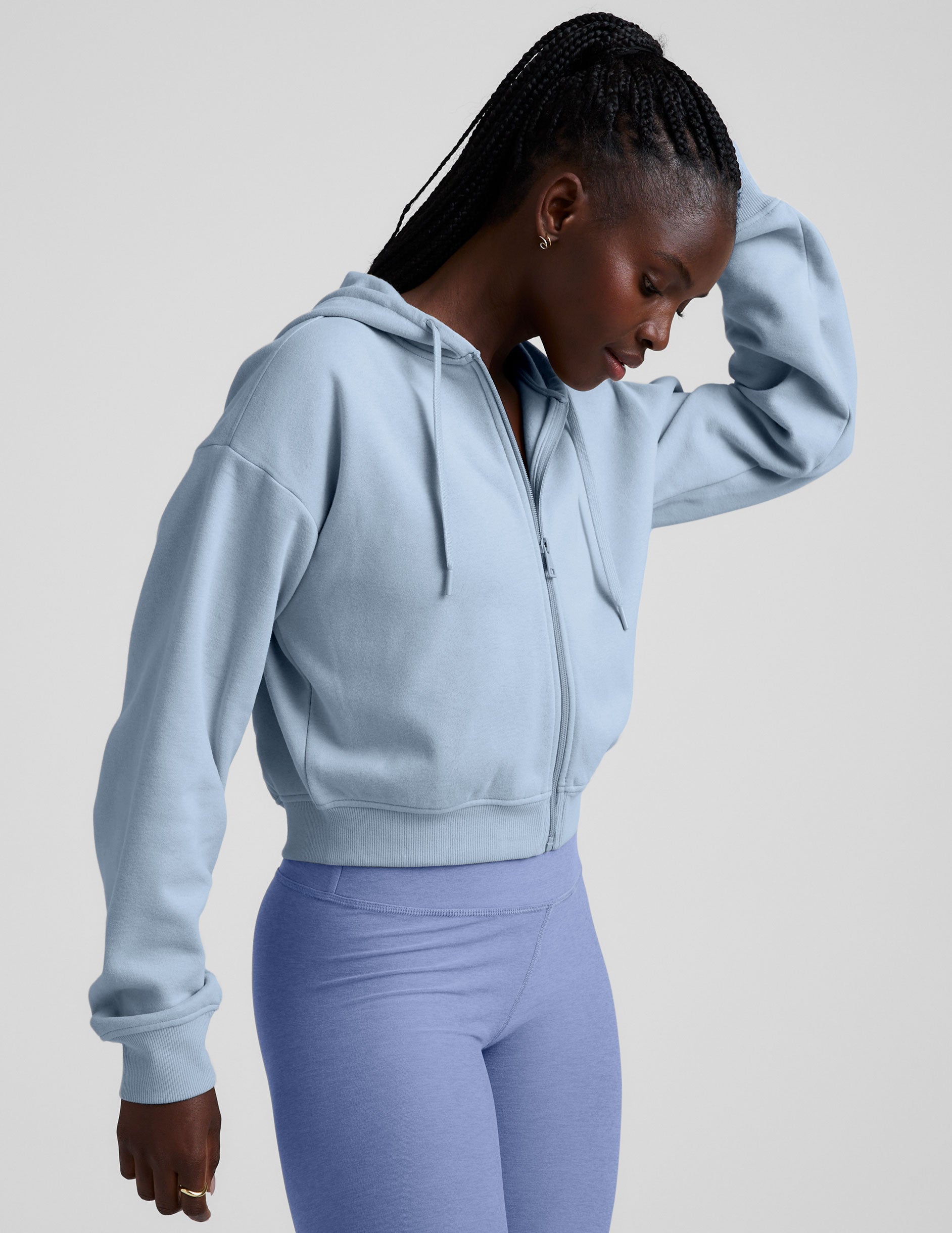 LuxeFleece Zip Up Hoodie