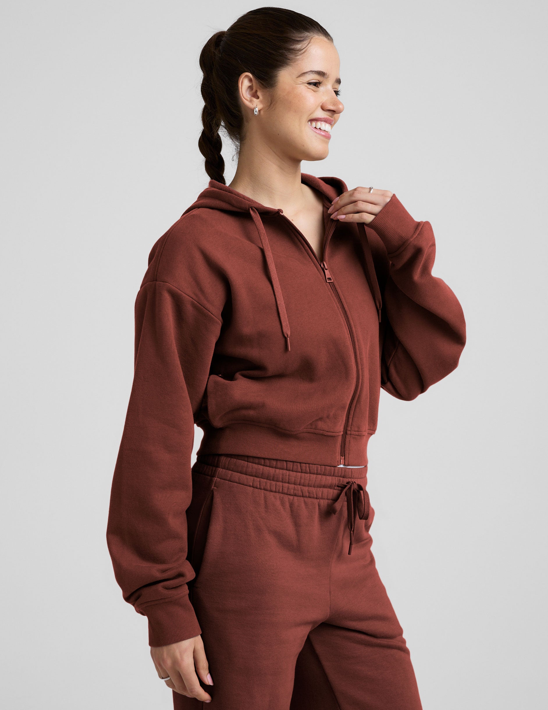 LuxeFleece Zip Up Hoodie | Beyond Yoga