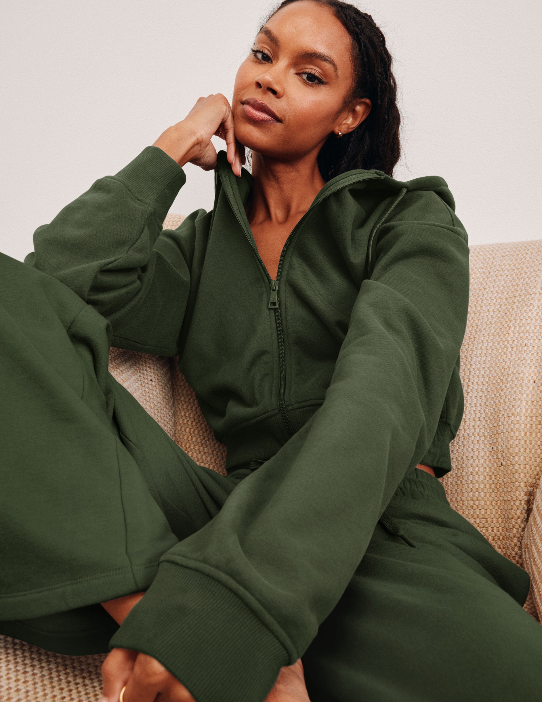 LuxeFleece Zip Up Hoodie | Beyond Yoga