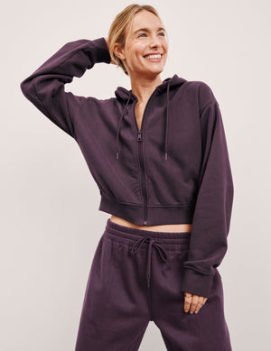 LuxeFleece Zip Up Hoodie