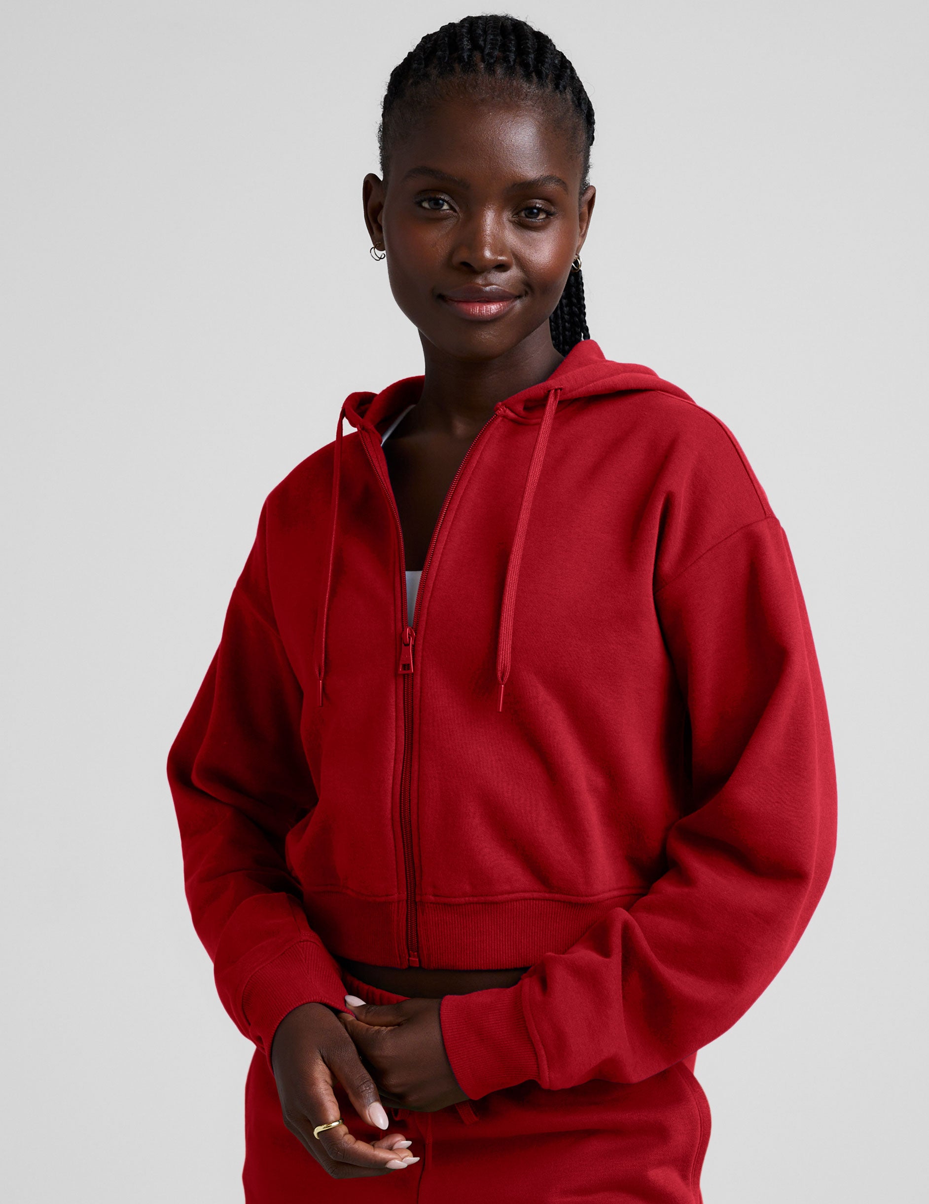 LuxeFleece Zip Up Hoodie | Beyond Yoga