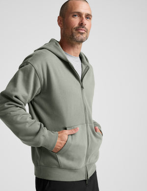 LuxeFleece Men's Full Zip Hoodie