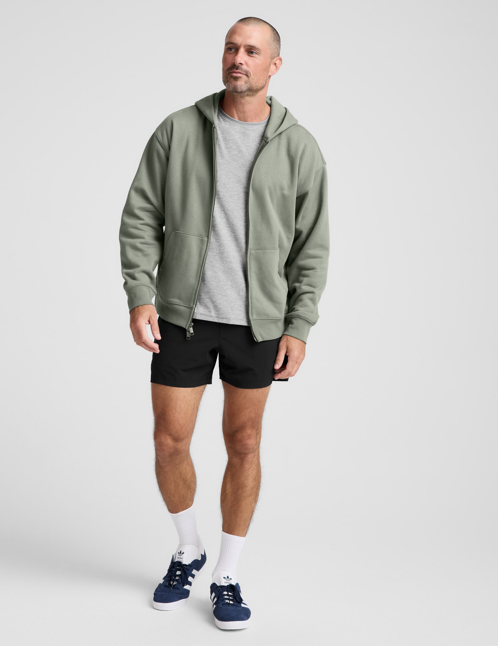 LuxeFleece Full Zip Men's Hoodie | Beyond Yoga