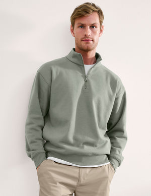 LuxeFleece Men's Half Zip Pullover
