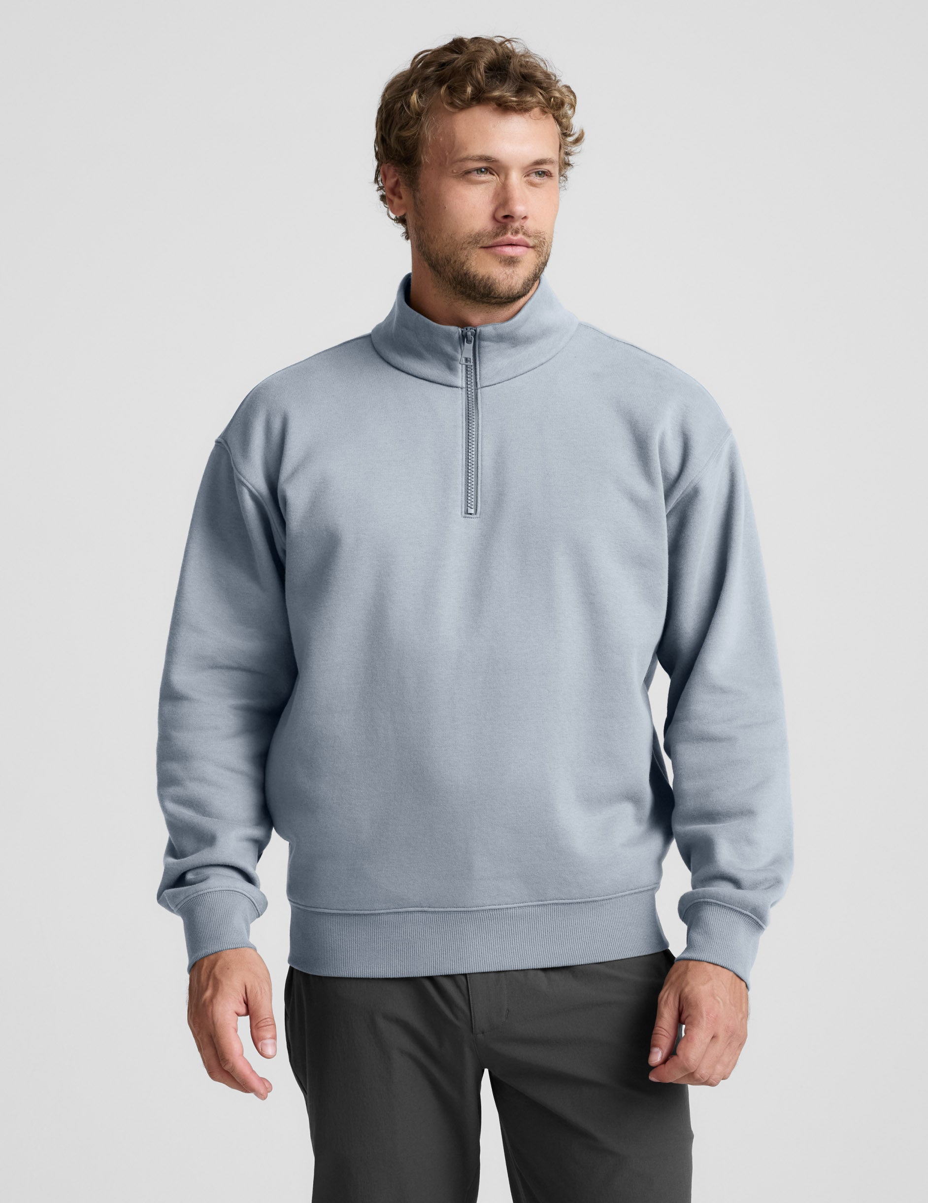 LuxeFleece Half Zip Men's Pullover | Beyond Yoga
