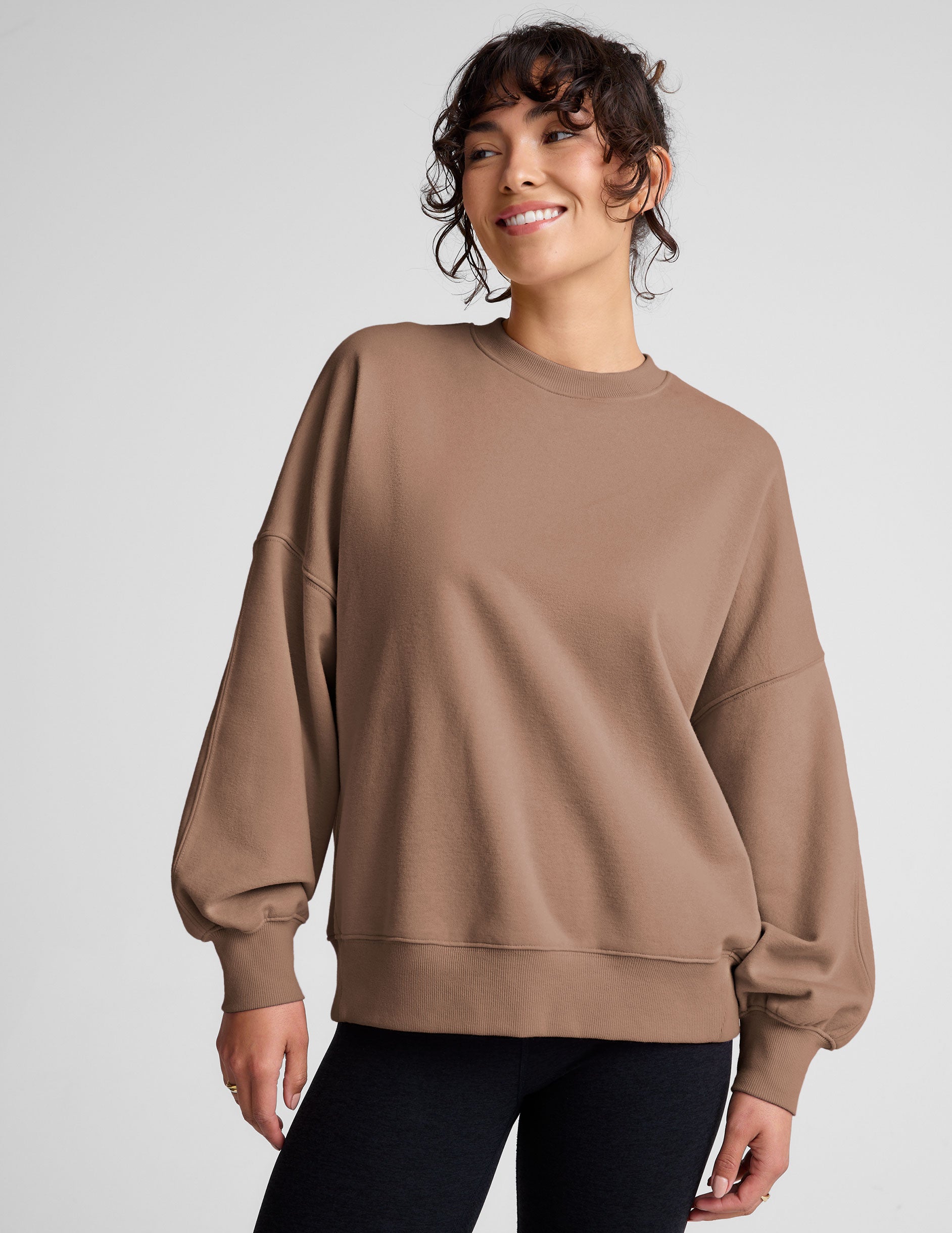 LuxeFleece Oversized Sweatshirt