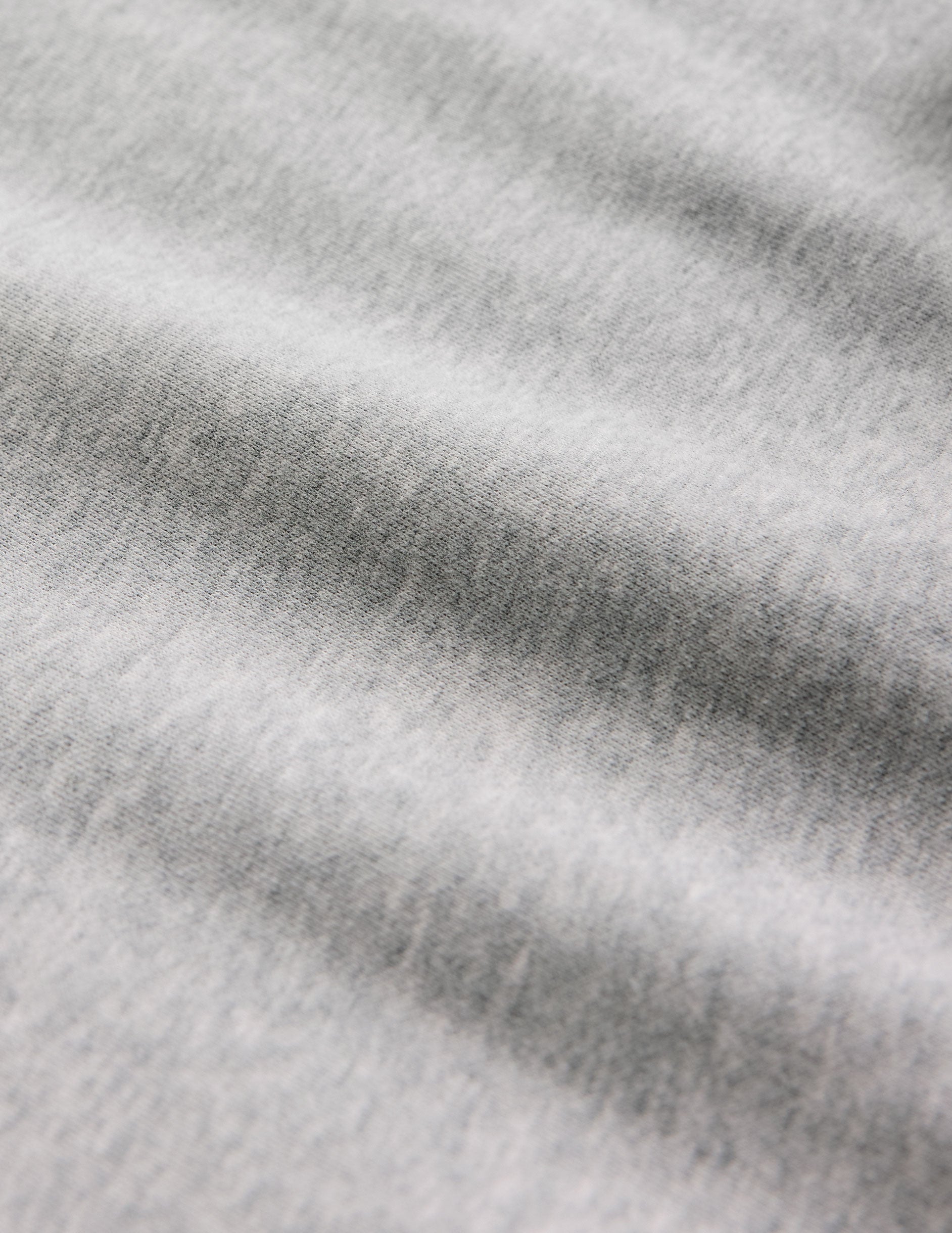 gray luxefleece fabric. 