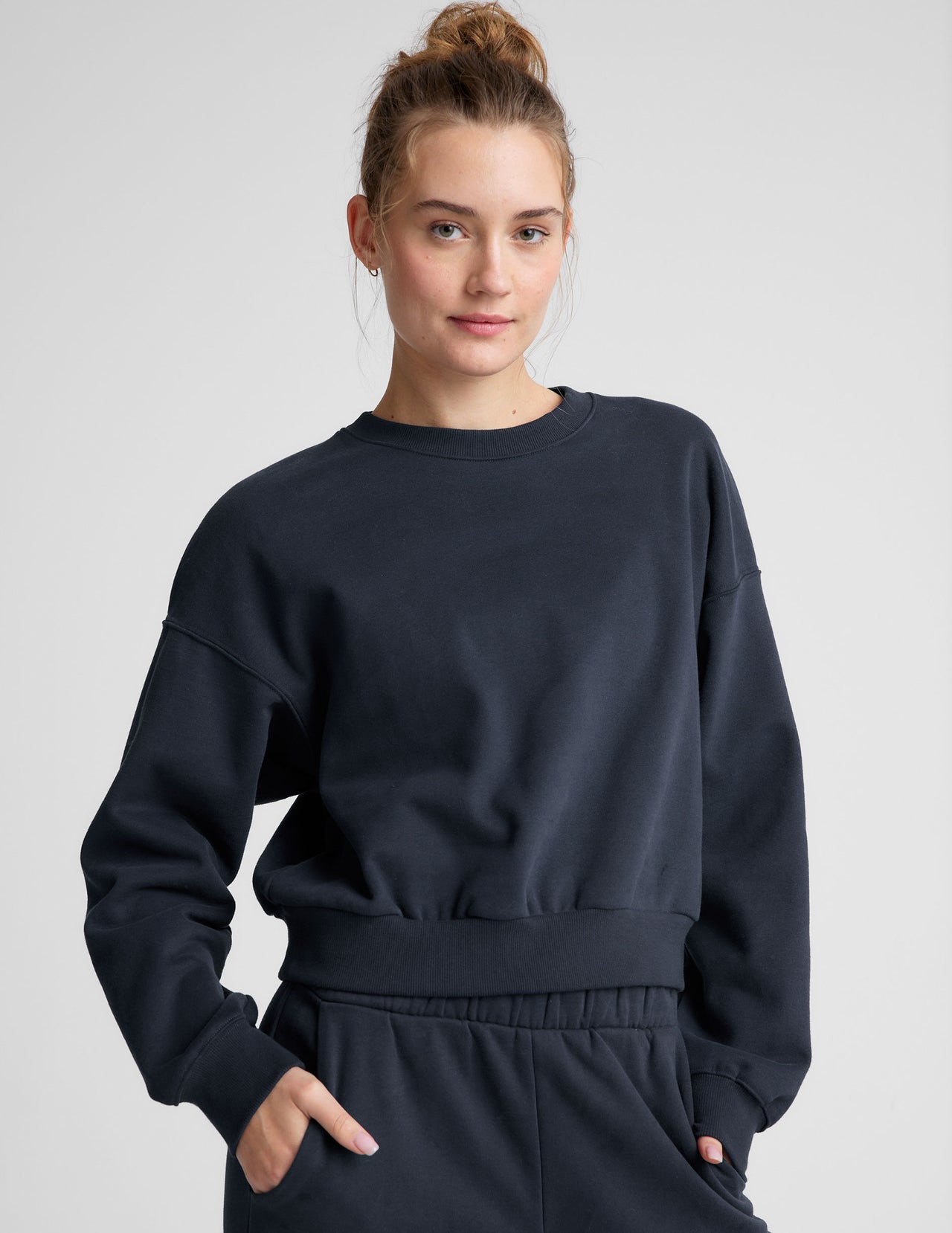 LuxeFleece™ Cropped Sweatshirt main image 0