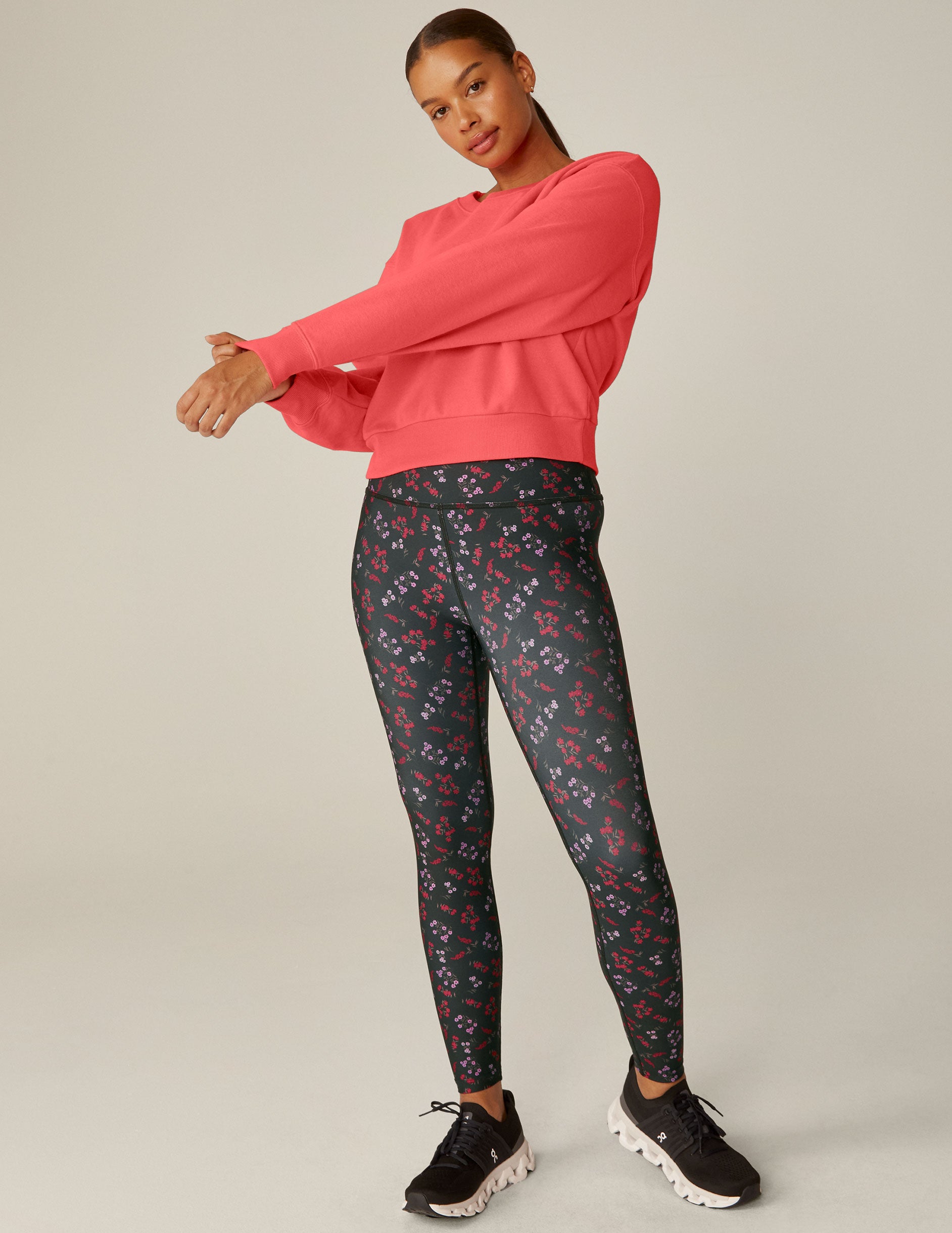 Beyond yoga hot sale floral leggings