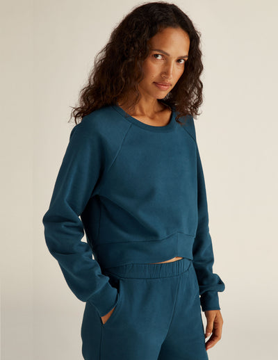 Uplift Cropped Pullover Image 2