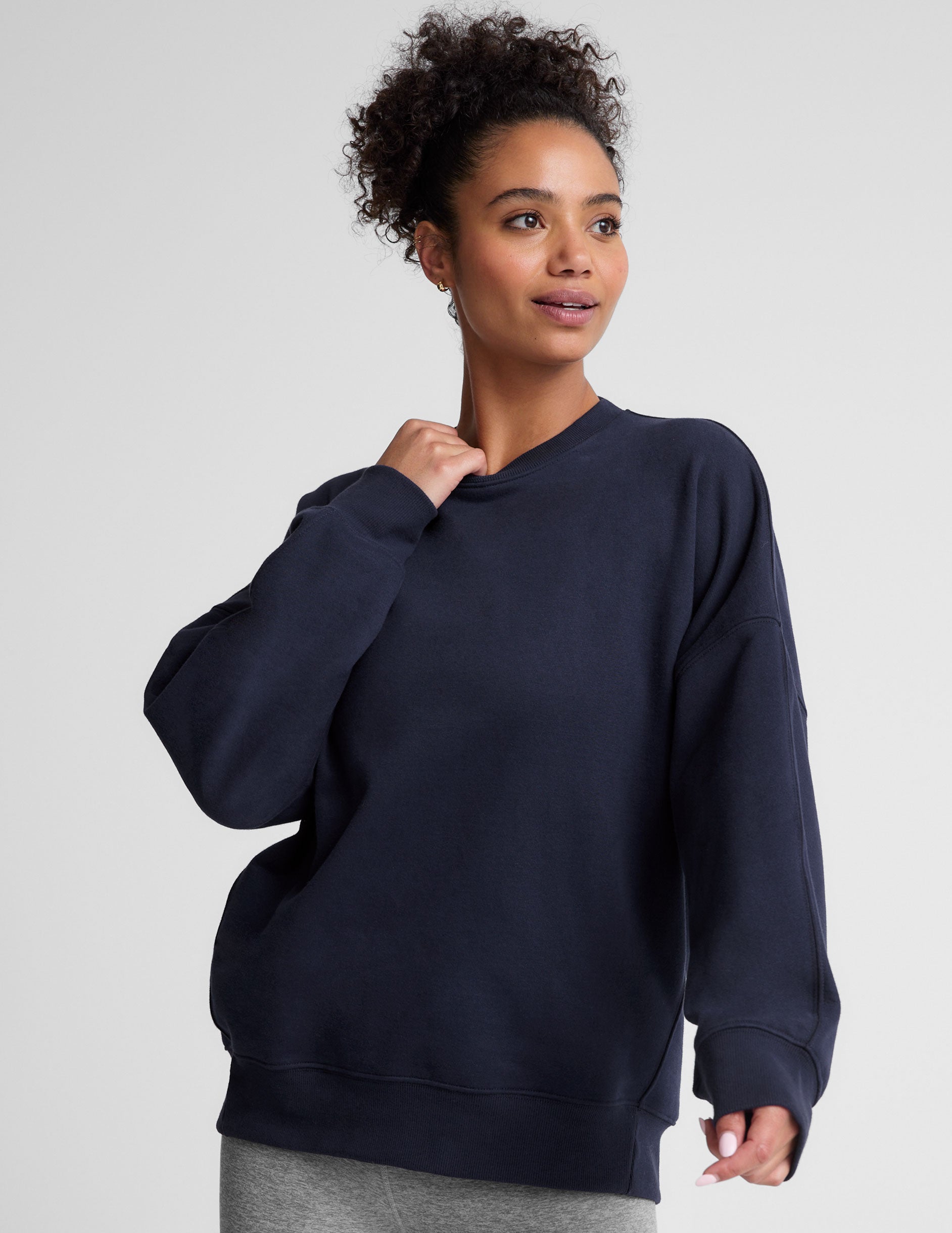 LuxeFleece Oversized Sweatshirt