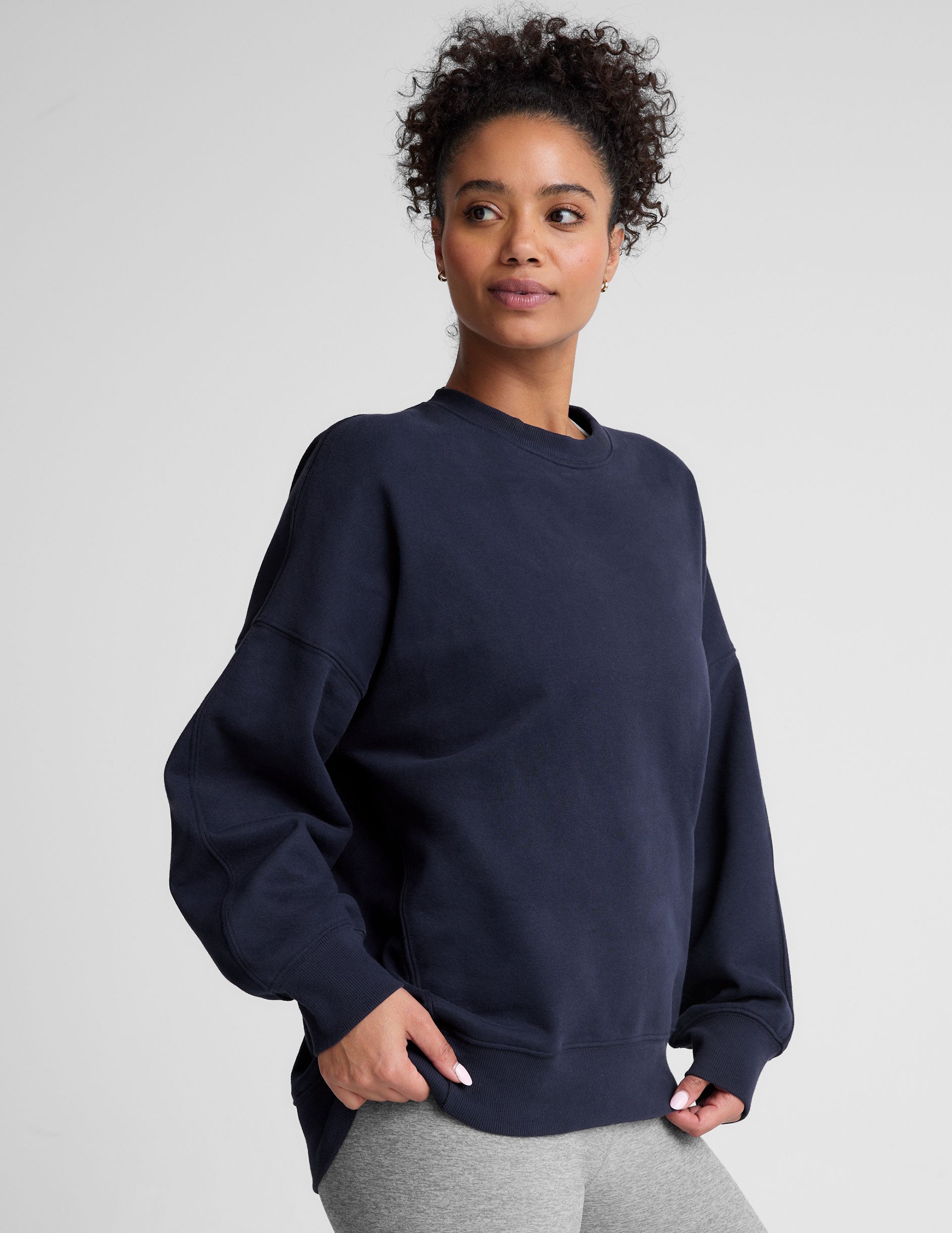 LuxeFleece Oversized Sweatshirt