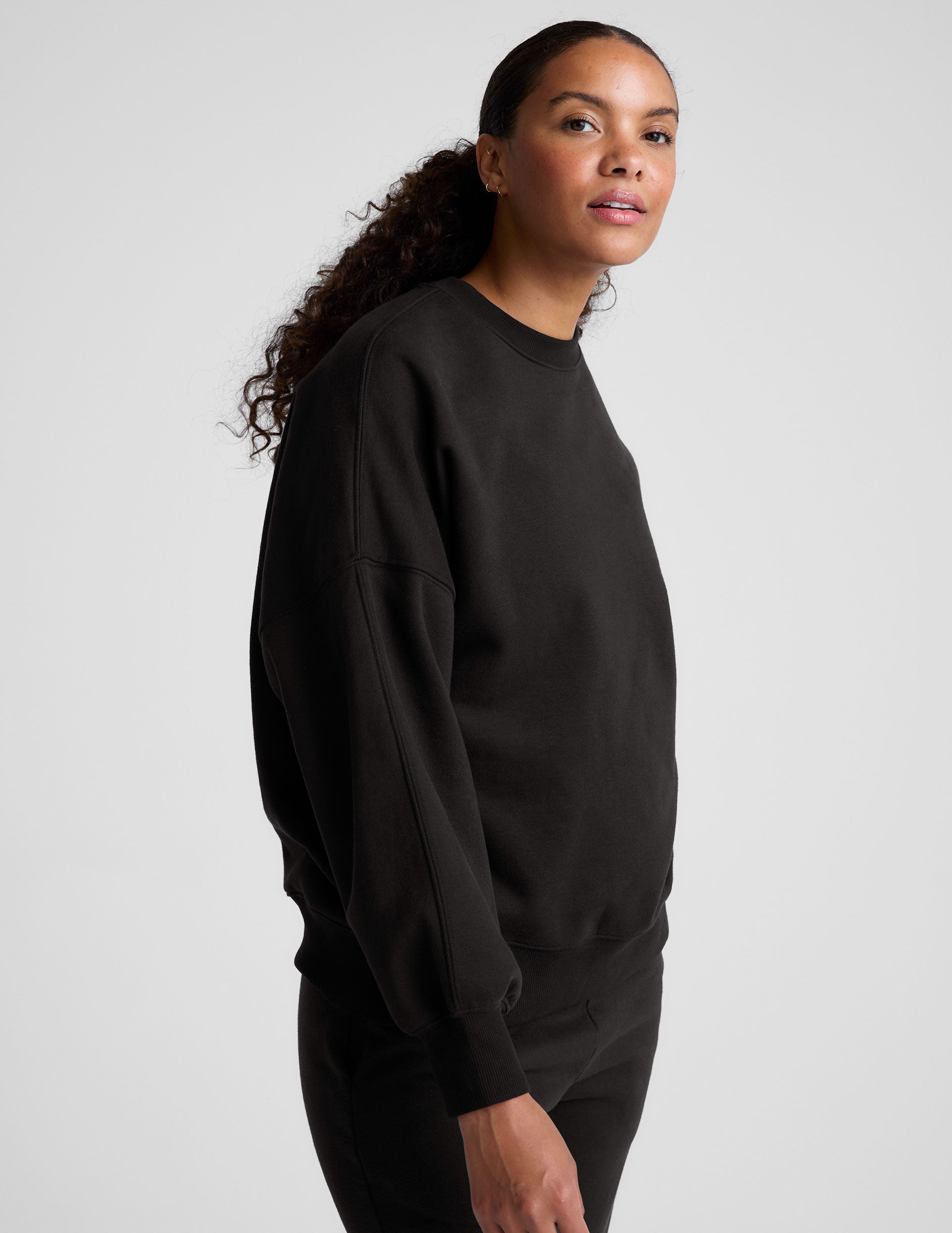 LuxeFleece Oversized Sweatshirt