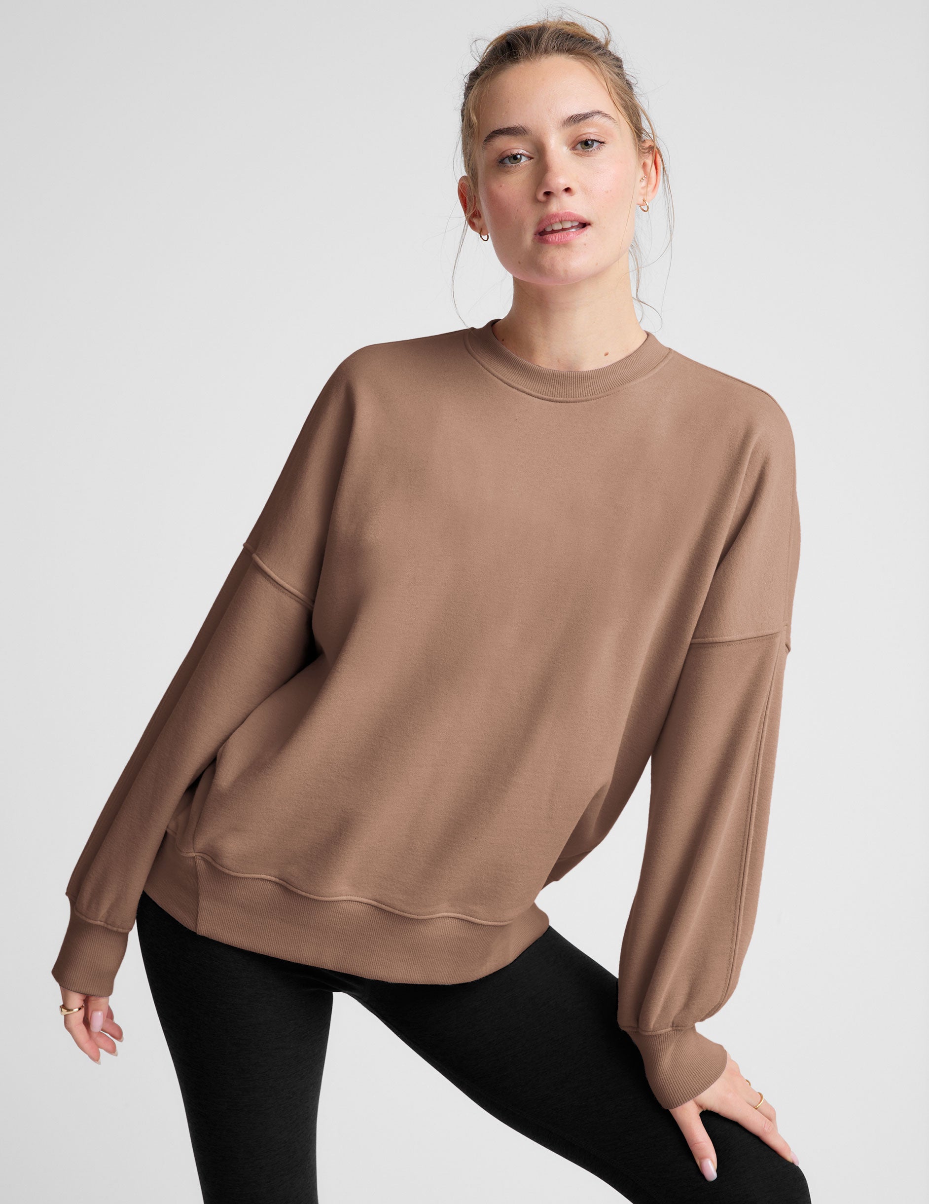 LuxeFleece Oversized Sweatshirt