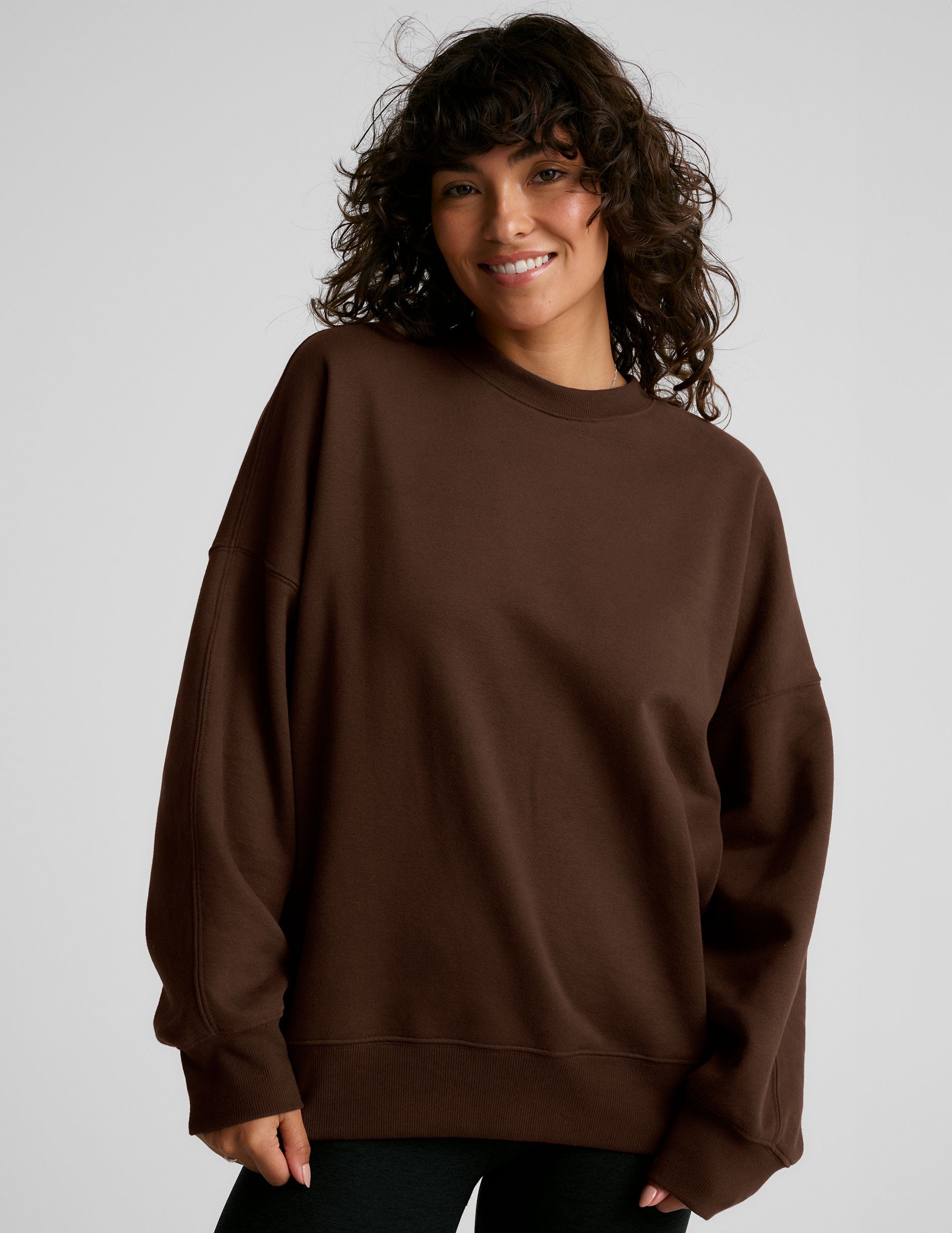 LuxeFleece Oversized Sweatshirt