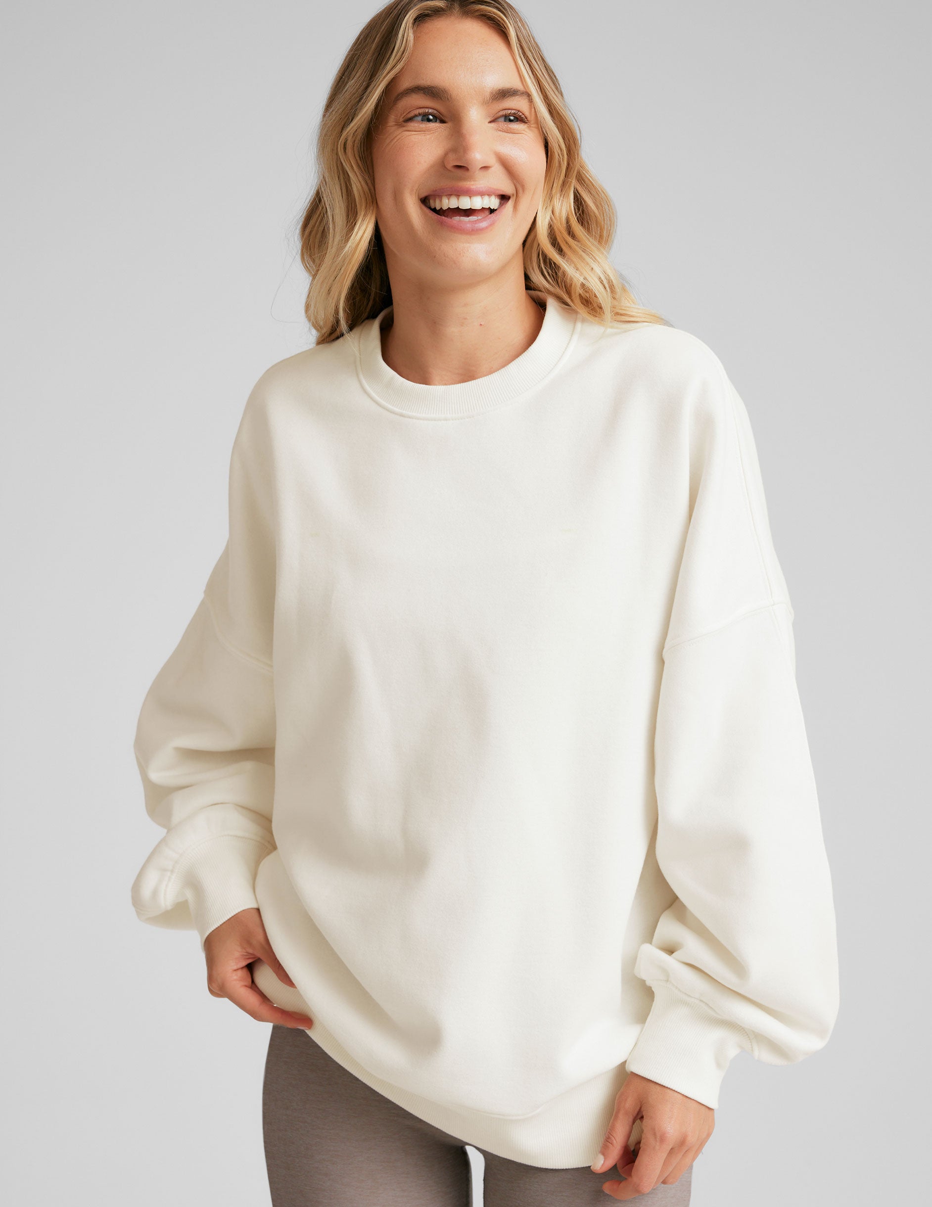 LuxeFleece Oversized Sweatshirt