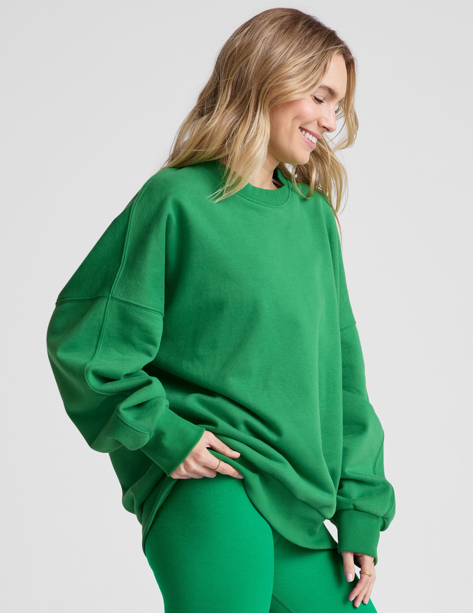 LuxeFleece Oversized Sweatshirt