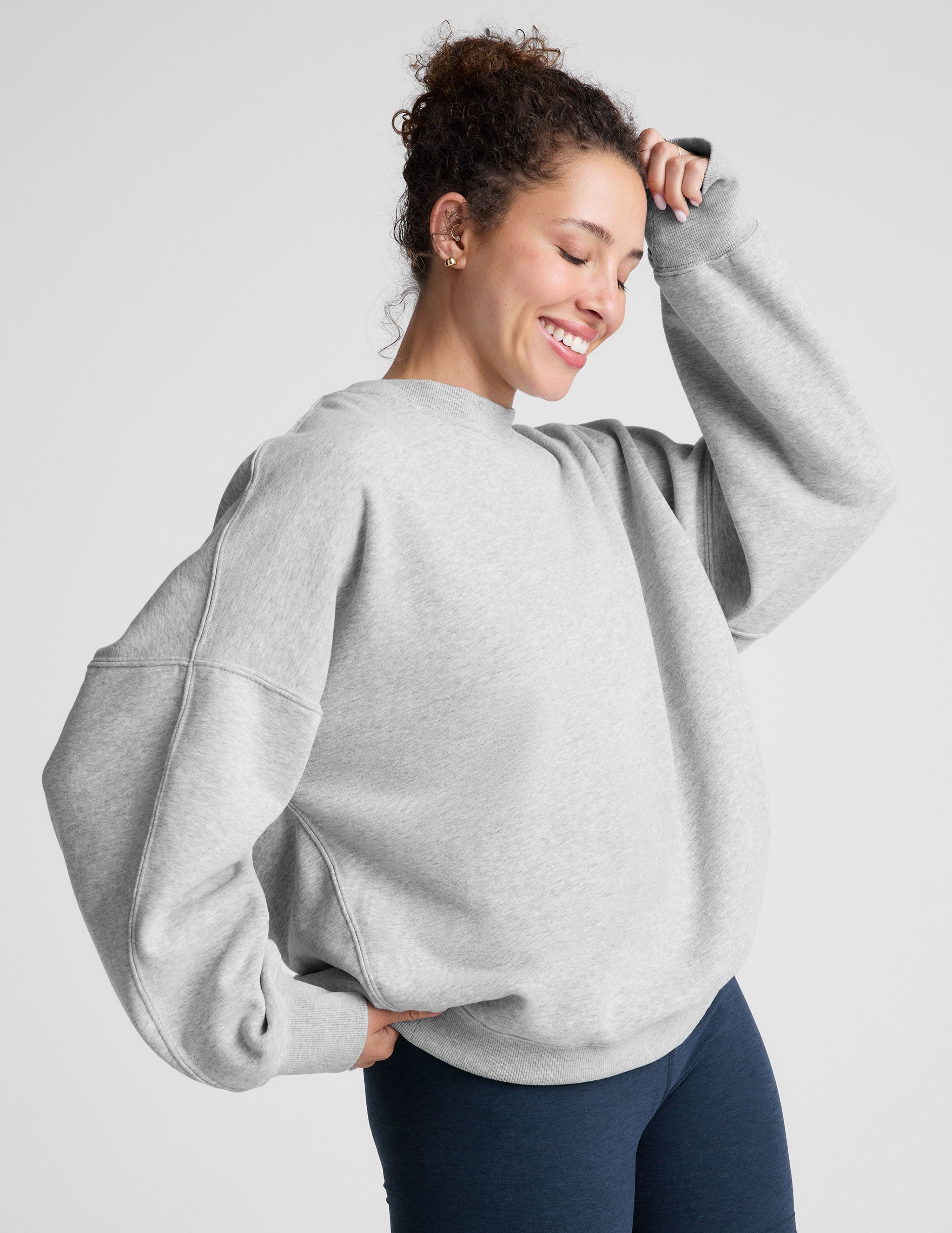 LuxeFleece Oversized Sweatshirt