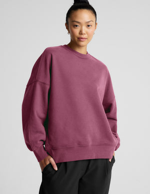 LuxeFleece Oversized Sweatshirt