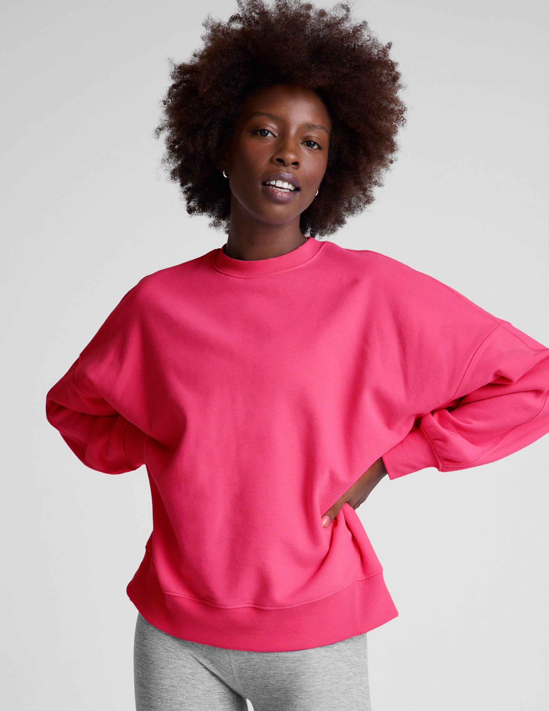 LuxeFleece Oversized Sweatshirt