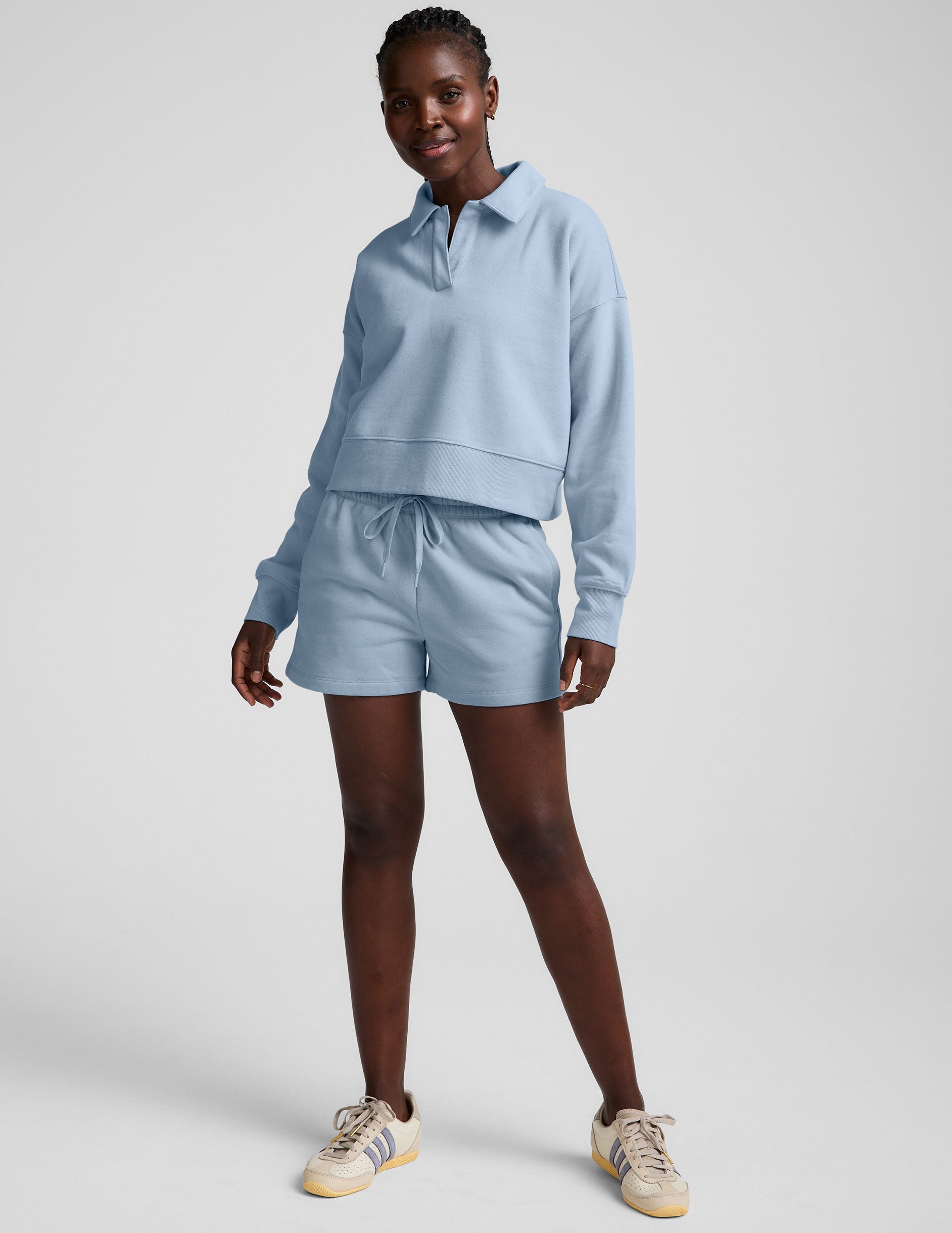 LuxeFleece Collared Sweatshirt | Beyond Yoga