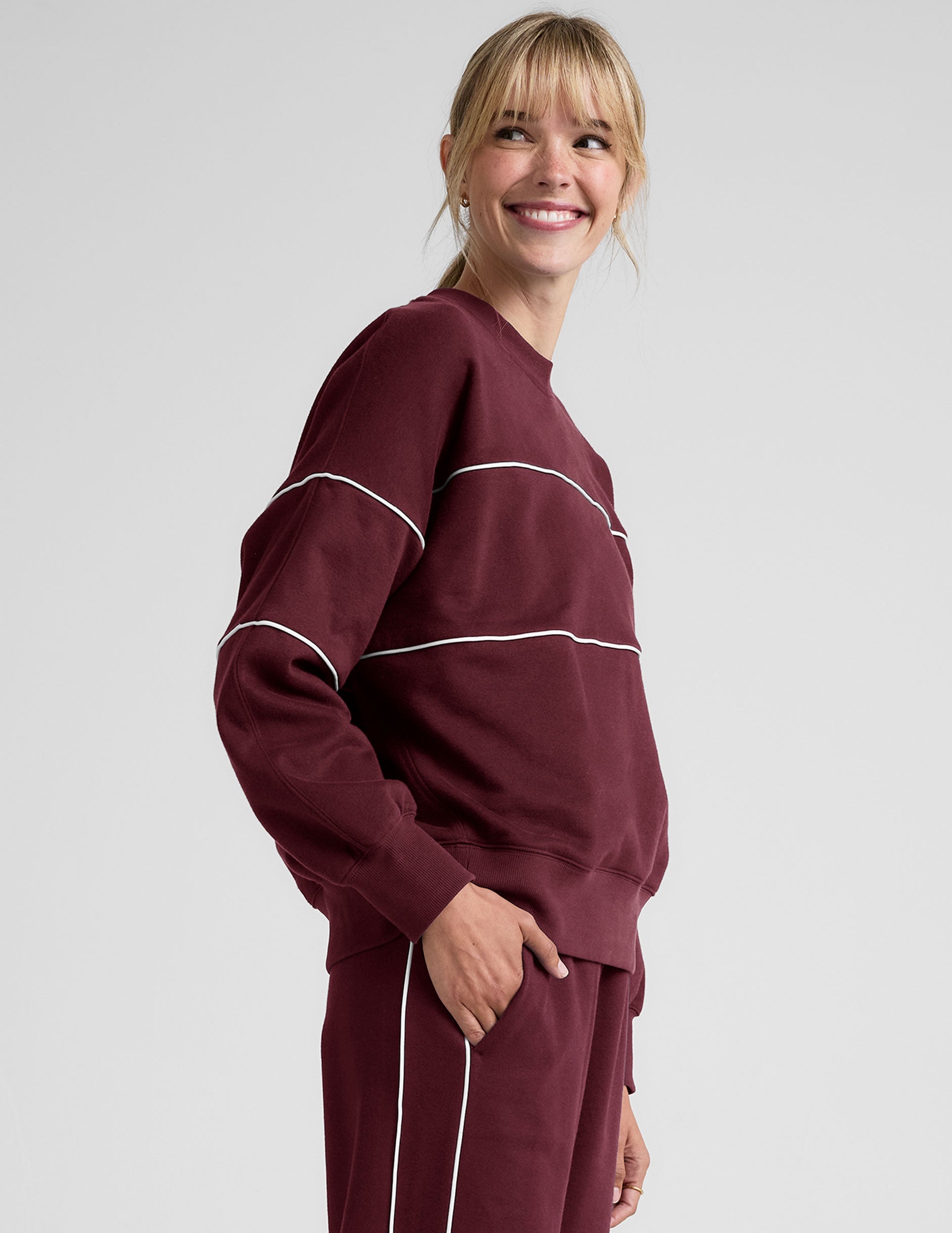 LuxeFleece Piper Oversized Sweatshirt | Beyond Yoga