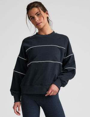LuxeFleece Piper Oversized Sweatshirt