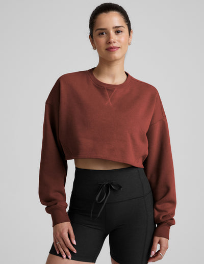 LuxeFleece™ Cropped Sweatshirt