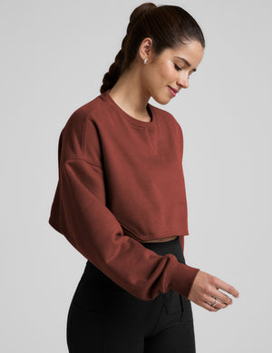 LuxeFleece Boxy Pullover