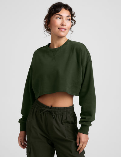 LuxeFleece™ Cropped Sweatshirt