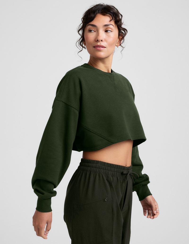 LuxeFleece™ Cropped Sweatshirt